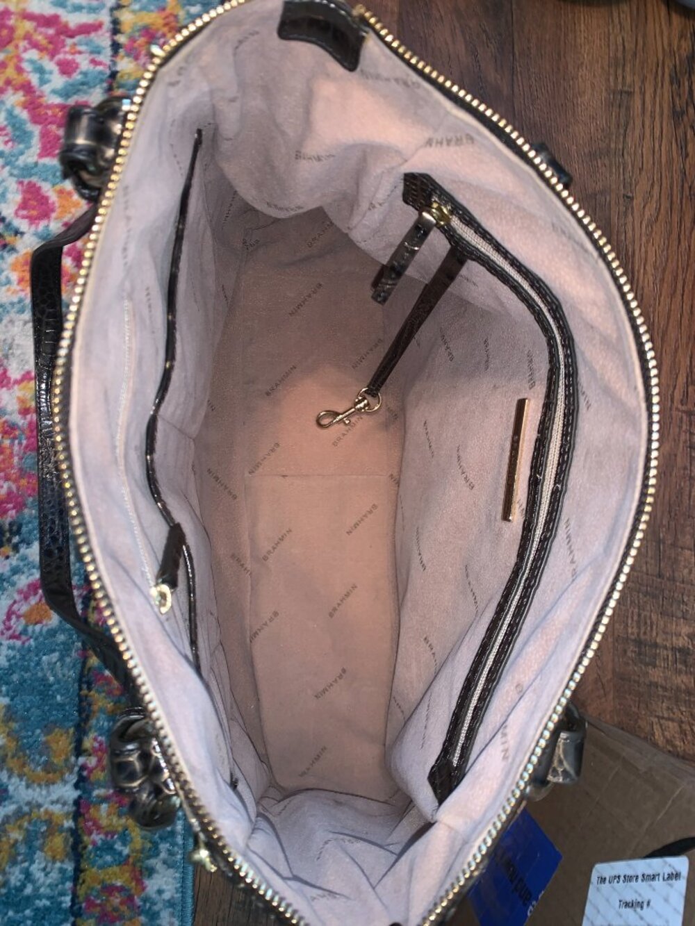Brahmin Adina Graphite tote - Picture 4 of 4